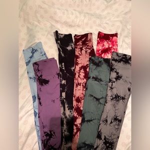 BUNDLE!! 7 pairs of butt scrunch leggings!